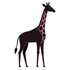 Obraz premium Luxury Style Animal Silhouette Vector Illustration for Modern Business Identity, Social Media Content, Advertising Campaigns and Print Production Unique Variation 11