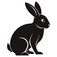 Obraz premium High Resolution Animal Silhouette Vector Illustration for Logo Design, Branding, Print, Tattoo, Wall Art and Commercial Creative Projects Variation 56