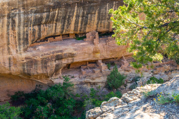 Cliff Dwelling Ruins in Mesa Verde NP, Colorado