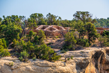 Cliff Dwelling Ruins in Mesa Verde NP, Colorado