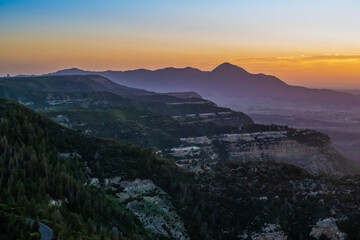 An overlooking view of nature in Mesa Verde NP, Colorado