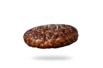 Delicious gingerbread cookie on a transparent background image asset.