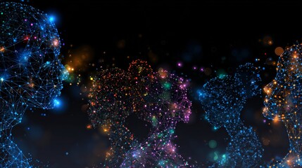 Sleek designs for the contemporary kitchen space makeover. Connected users illustration. Setting up kitchens: subtle changes with custom lighting and hardware. Online collaboration concept.