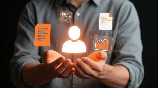 Recruitment process and selection in business market with HR professionals managing candidate data for career growth building team success job management roles effectively