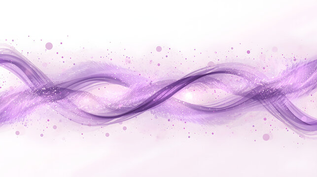 Elegant purple swirls in motion