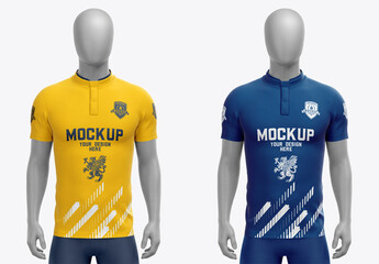 Elite Cycling Jersey Mockup