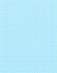 Clean simple graph paper, checked paper, gridded paper background. Vector. Notebook, sheet paper, seamless, page, cloth, chart, school book, paper. graphic, design background.
