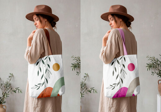 Tote Bag Lifestyle Mockup