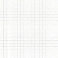 Clean simple graph paper, checked paper, gridded paper background. Vector. Notebook, sheet paper, seamless, page, cloth, chart, school book, paper. graphic, design background.