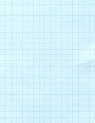 Clean simple graph paper, checked paper, gridded paper background. Vector. Notebook, sheet paper, seamless, page, cloth, chart, school book, paper. graphic, design background.