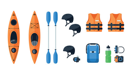 Flat kayaking gear essentials for outdoor adventure enthusiasts