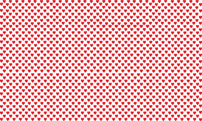 Obraz premium Seamless pink heart pattern background for Valentine’s Day design. Romantic repeating heart shapes in soft pastel pink tones, perfect for love-themed backgrounds, greeting cards, wedding invitations,