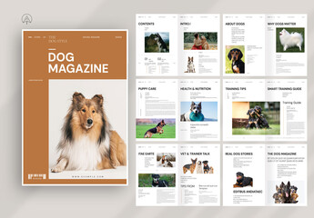 The Dog Magazine Template