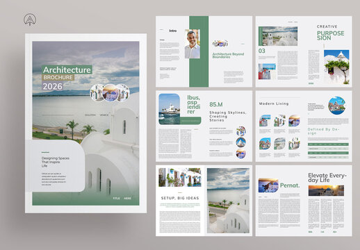 Minimal Architecture Brochure Template