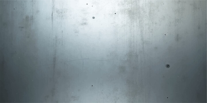 A dark and dirty grunge metal texture features a rough steel surface with an old vintage concrete pattern on a gray stone wall backdrop for a textured material design