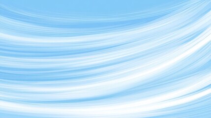 Elegant blue abstract swirls of light and shadow resembling flowing water