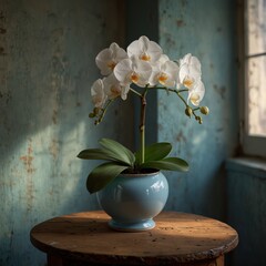 Orchid in vase
