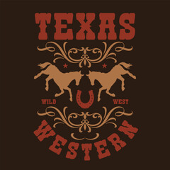 Texas western wild west theme