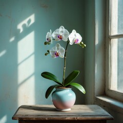 Orchid in vase
