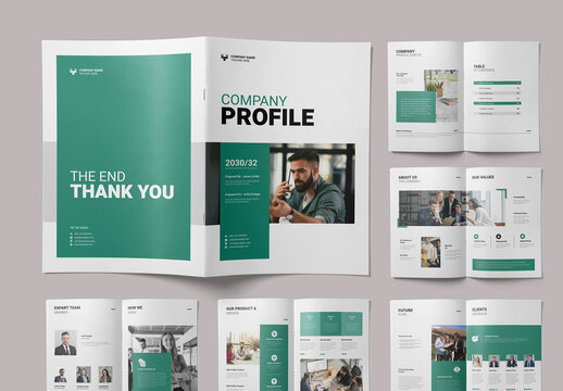 Company Profile Brochure Template
