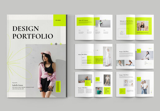 Minimal And Modern Portfolio Design Template