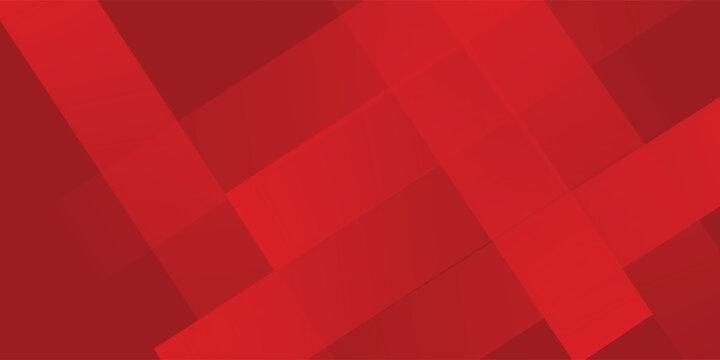 Abstract bright red gradient background with stripes pattern