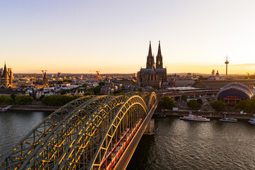 Cologne Cityscape during Summer