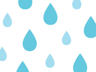 かわいいポップなしずく模様背景