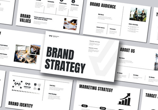 Minimal Brand Strategy Presentation Template