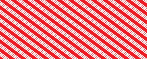 Candy Cane Stripes Seamless Pattern - Diagonal candy cane stripes repeating pattern design.eps10
