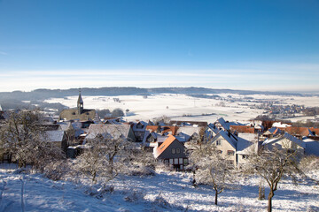 Homberg Ohm im Winter 