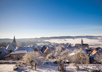 Winter in Homberg Ohm 