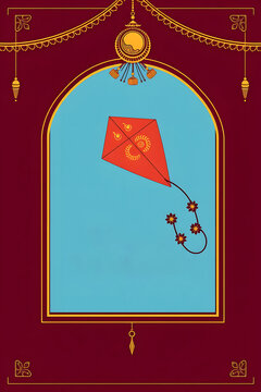 Vibrant Lohri and Makar Sankranti imagery featuring traditional bonfires, colorful kites on rooftops, harvest grains like Gehun and Makka, and festive treats under sunny skies and golden sunsets.