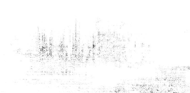 Abstract distressed grunge texture transparent vector, Halftone grunge overlay texture urban vector background