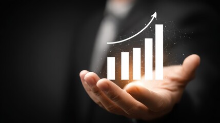 Business Growth investment success with growth, success, business, investment, development, finance, strategy