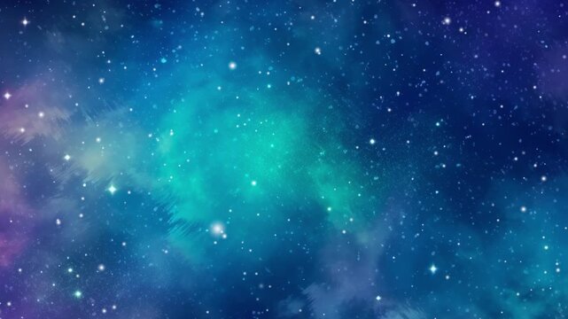 beautiful star glow fields flying in galaxy space star burst light. beautiful nebula in space 4k
The Small Magellanic Cloud Galaxy exploration on deep space. 
 