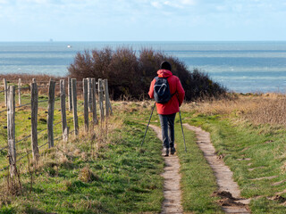 Active Walking by the Sea &ndash; Healthy Lifestyle