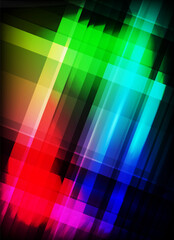 Flat vector. Minimal geometric background. Dynamic shapes composition. Eps10 vector.