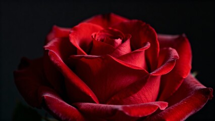 Luxury Red Rose Close Up for Valentine