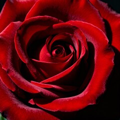 Luxury Red Rose Close Up for Valentine