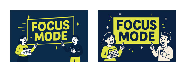 Asian young adults discuss teamwork and focus mode strategy