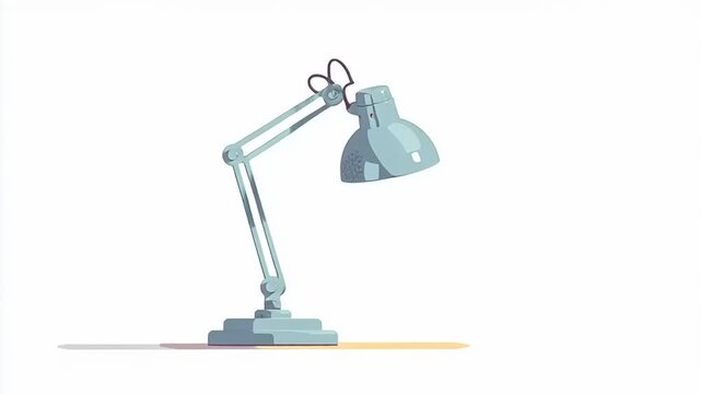 Adjustable Desk Lamp Light Animation