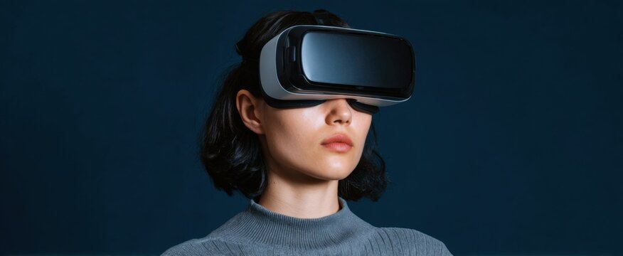 the virtual reality headset elevating captivating immersive digital experiences - Powered by Adobe