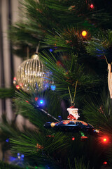 Christmas tree decoration winter event