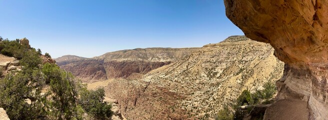 Dana nature reserve view Jordan