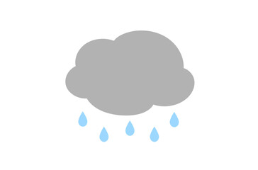 雨雲のアイコン