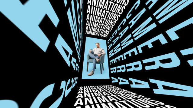 Titles Animated Display Vertical 3