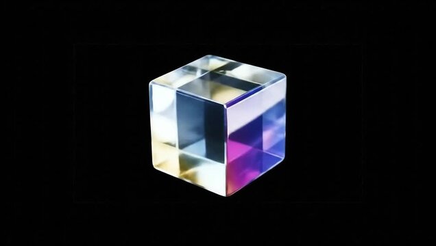 abstract flower, 3d object, dark glossy rotation animation, elegant design, smooth loop modern background, digital motion, stock video