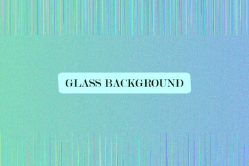Abstract Glass Background with Vertical Lines Texture