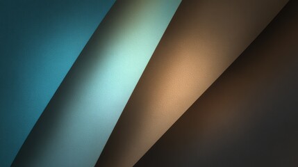 Abstract smooth dark gradient background from cool aqua blue to warm brown grey for business report, website design, digital template and modern wallpaper